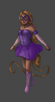 Superhero Rapunzel