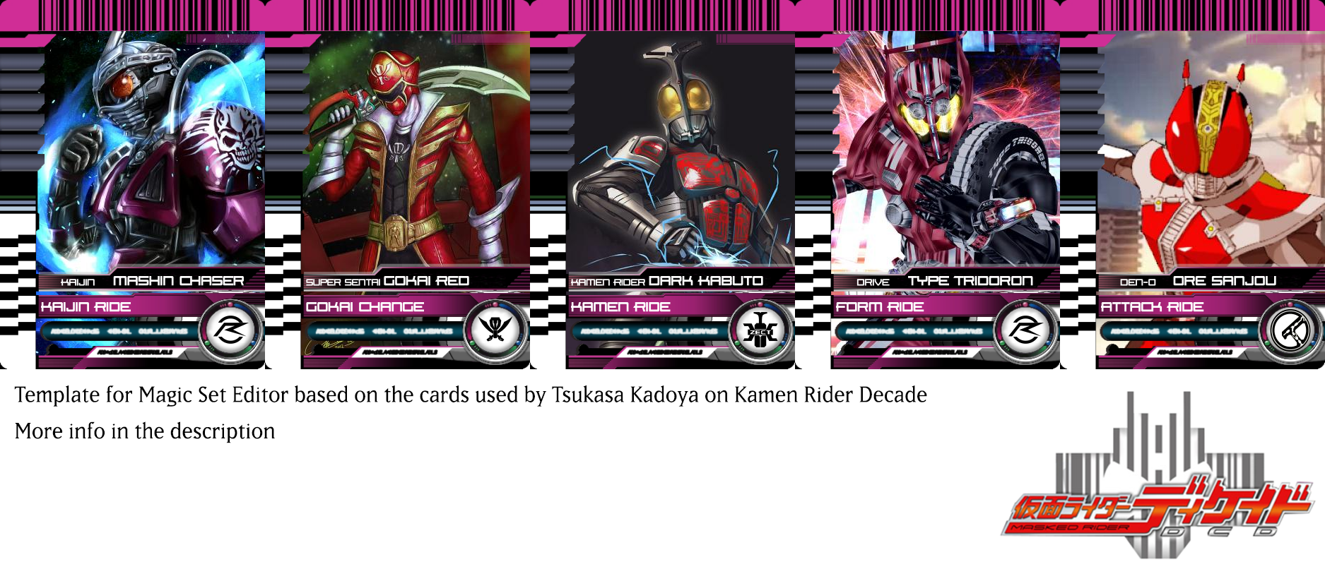 Kamen Rider Decade Magic Set Editor Template By Monyarm On DeviantArt kamen-rider-decade-magic-set-editor-template-by-monyarm-on-deviantart