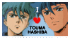 Touma Hashiba -stamp