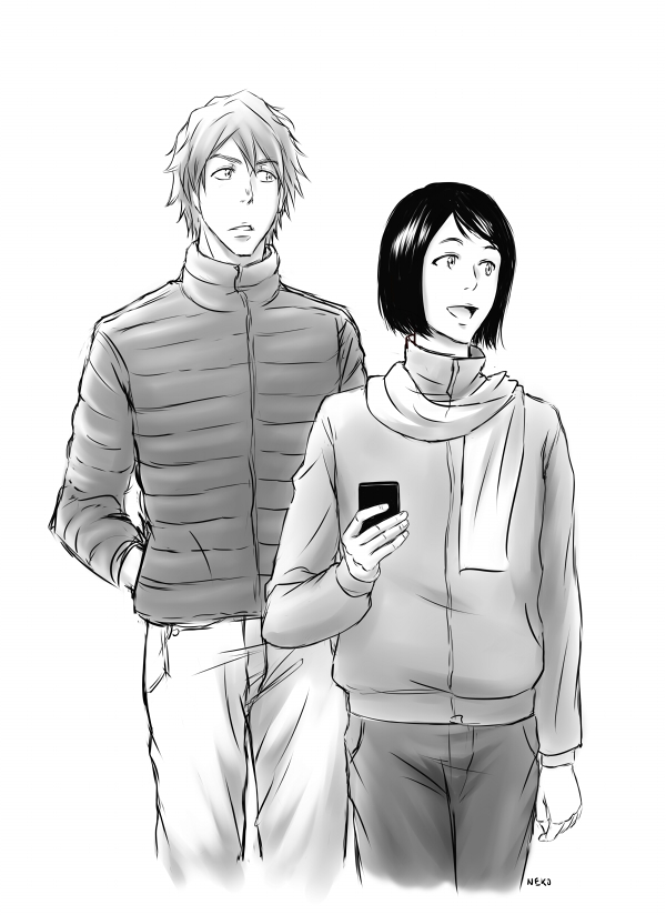 Keigo and Mizuiro