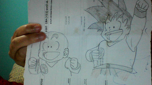 Goku y Krillin