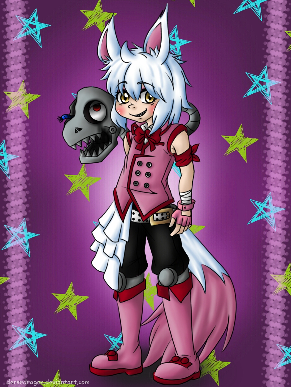 FNaF2 Human Mangle (Anime) by FireNinjaKai on DeviantArt