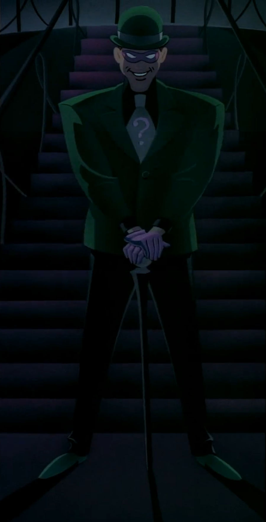 The animated riddler by marshmallowsxoxo on DeviantArt