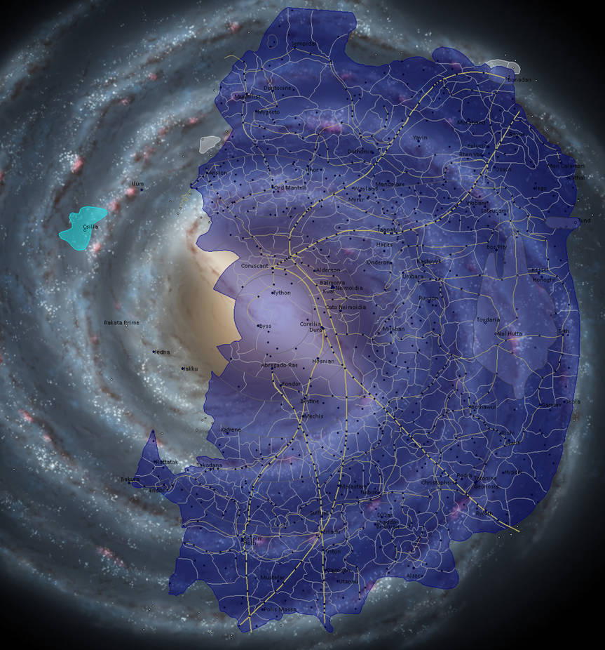 Galactic Empire Map by Zanzibar42 on DeviantArt
