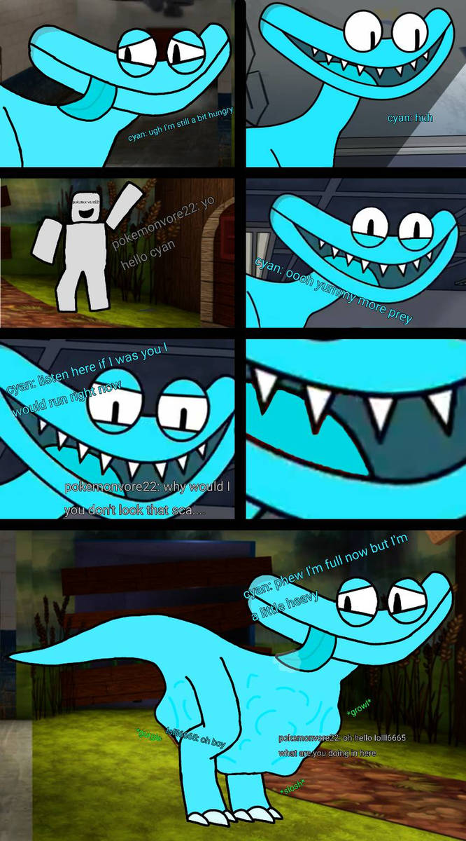 Rainbow Friends Cyan Vore 6 By Lolll6665 On DeviantArt rainbow-friends-cyan-vore-6-by-lolll6665-on-deviantart