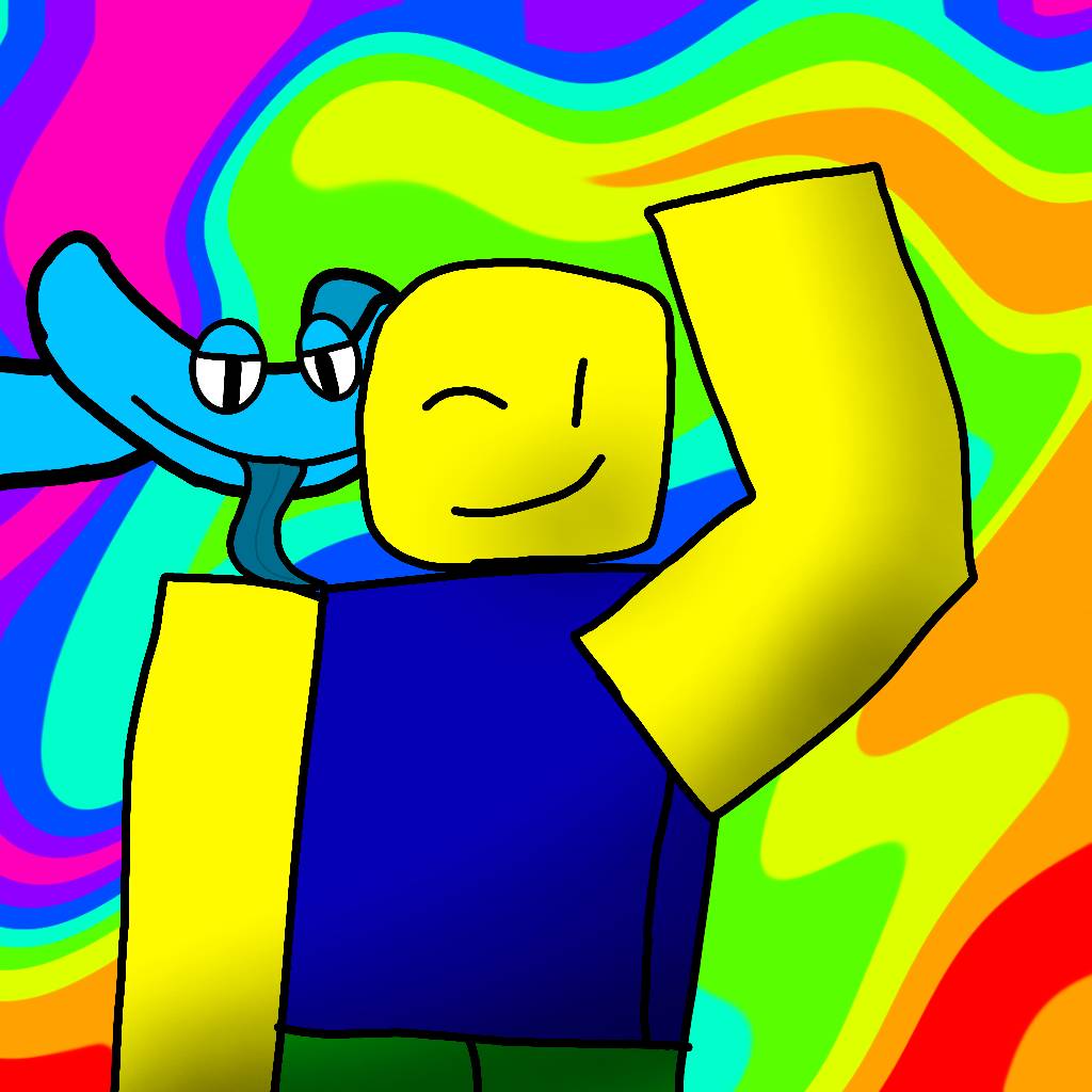 Roblox Drawing of a Noob by LaceyPowerPuffGirl on DeviantArt