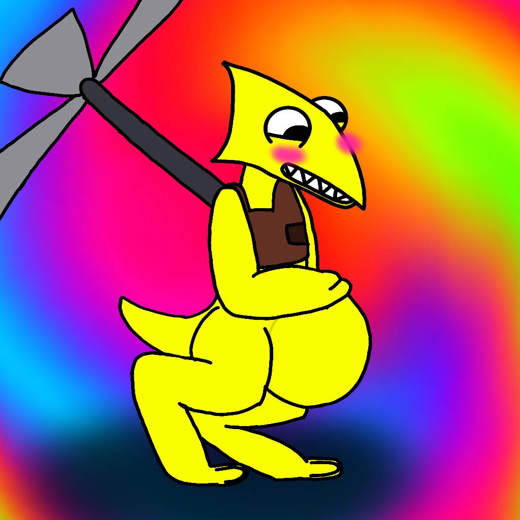 Yellow Rainbow friends Fanart by 0moriPlushie on DeviantArt