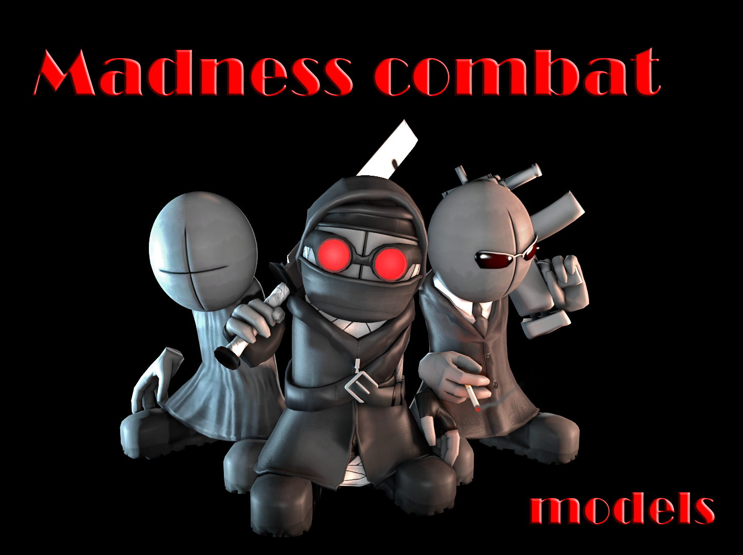 Madness combat model pack - Tricky the Clown by PointPony on DeviantArt