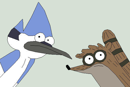 Mordecai and Rigby