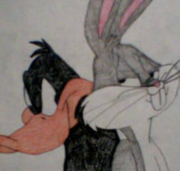 Bugs Bunny and Daffy Duck