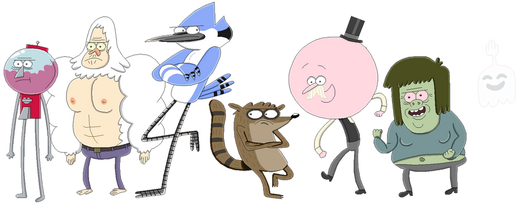 Normal Show The Main Characters of Regular Show by MollyKetty on DeviantArt