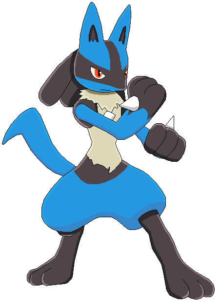 Lucario Variocolor/Shiny by Gyarados10 on DeviantArt