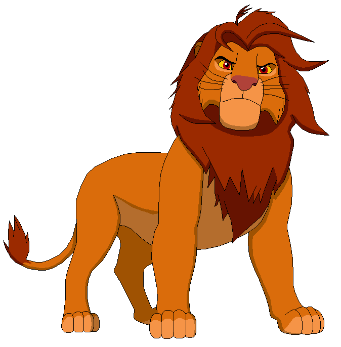 Adult Simba by MollyKetty on DeviantArt