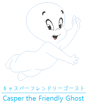 Casper the Friendly Ghost by MollyKetty on DeviantArt