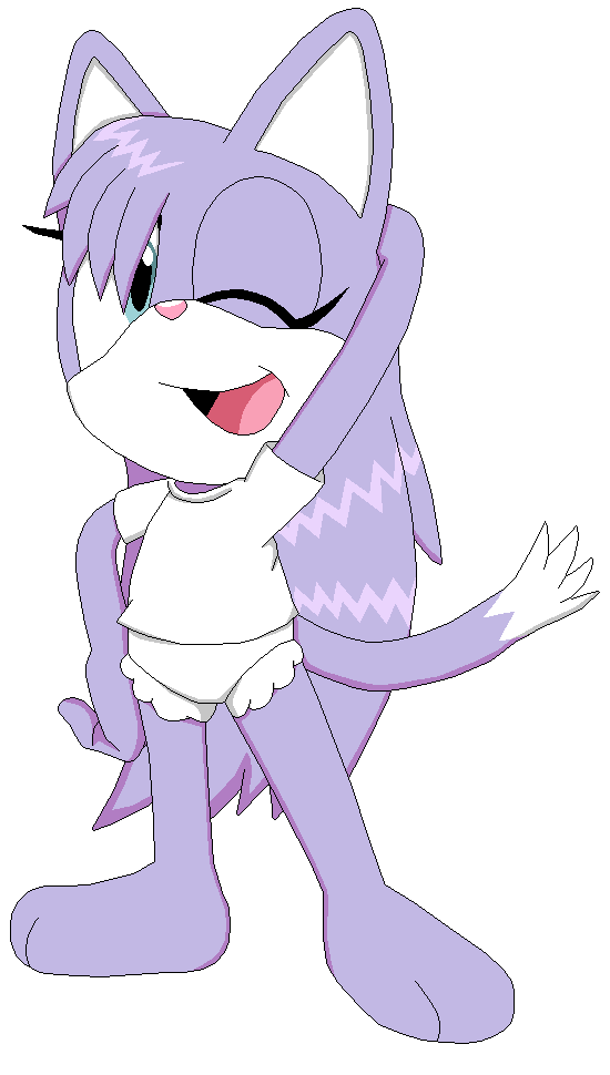 Valery (IDW Sonic Style, White Shirt and Panties) by MollyKetty on  DeviantArt