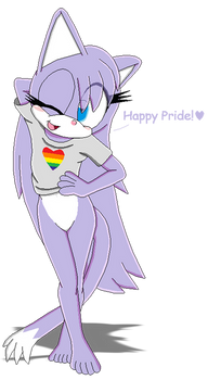 Happy Pride Month from Valery the Cat