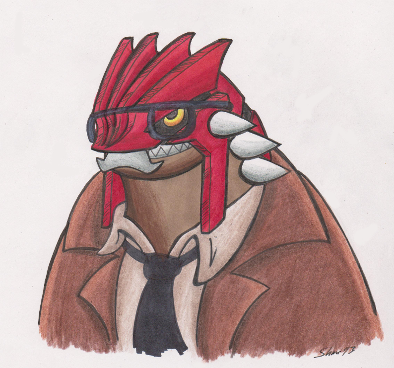 Commissioner Groudon by Sea-Salt