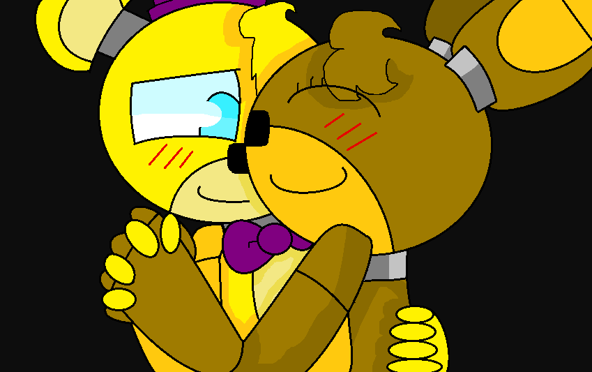 Fredbear and SpringBonnie by luizcrafted on DeviantArt