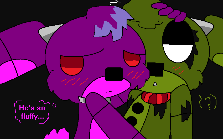 Springtrap X Bonnie Hugs By Nekosugarstar On Deviantart. springtrap x bonni...