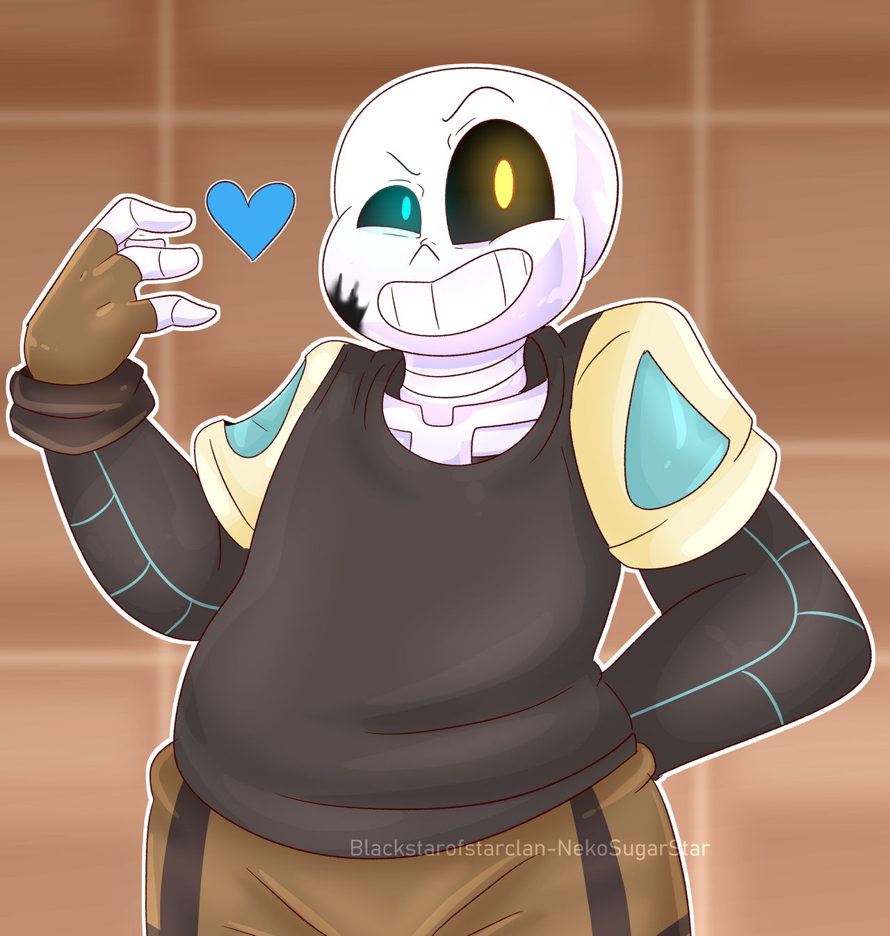 Ink Sans by BlackstarchanX3 on DeviantArt