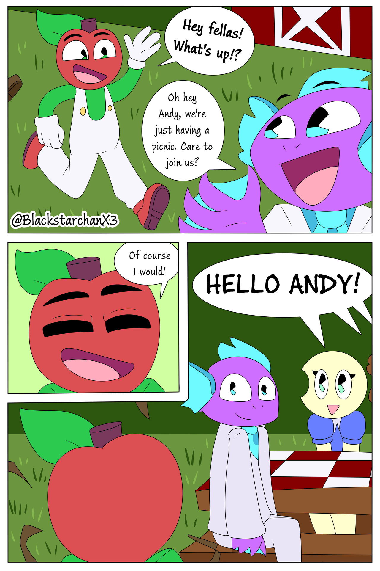 Andy's Apple Farm Chapter 1 Comic Page 3 by BlackstarchanX3 on DeviantArt