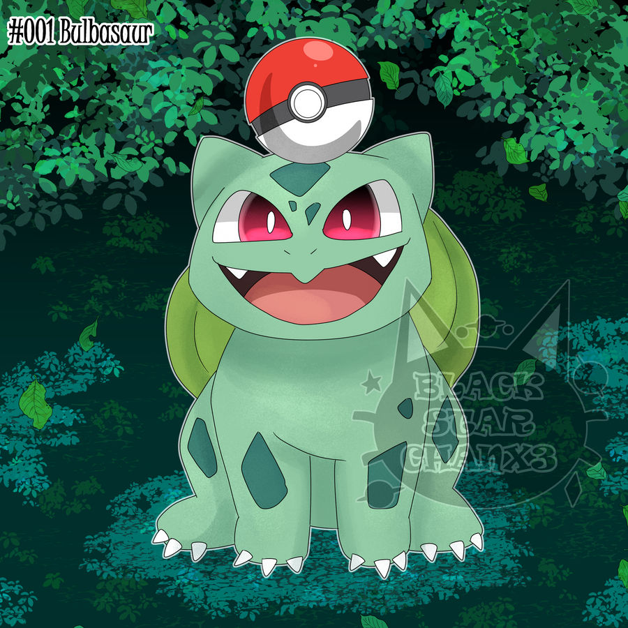 Bulbasaur Two Bulbasaur by BlackstarchanX3 on DeviantArt