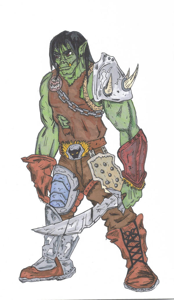 Random Orc generic orc by undeadtim on DeviantArt