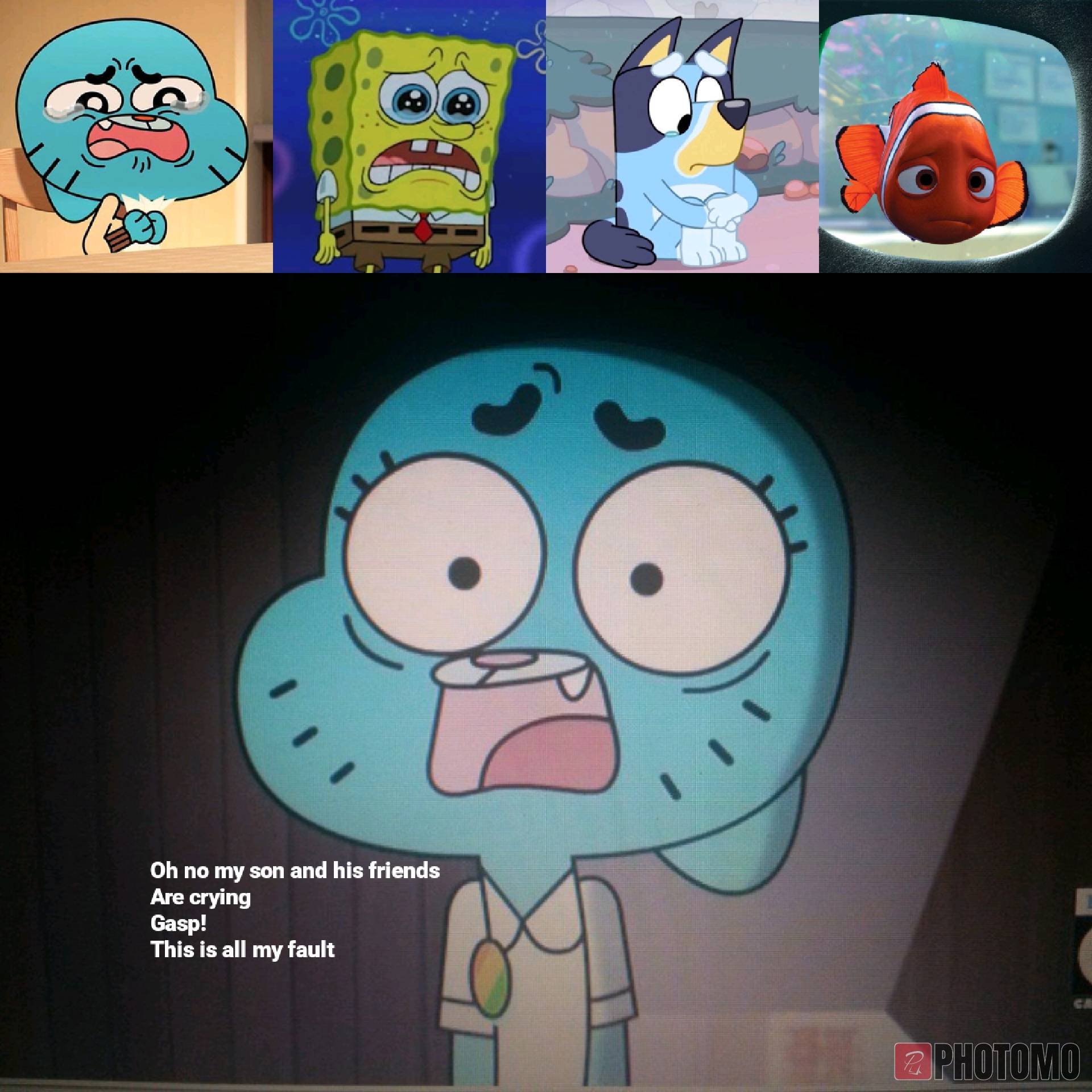 Nicole feels bad about gumball and his friends by brad090904 on DeviantArt