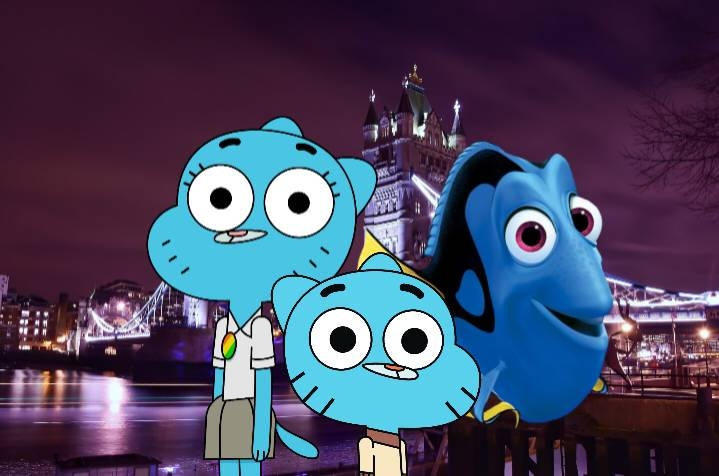 Let's go gumball and dory by brad090904 on DeviantArt