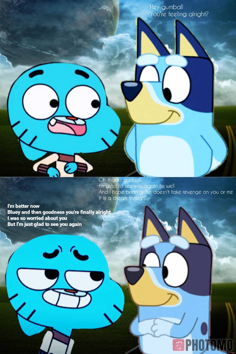 BRO GOT F------ DESTROYED BY THE GUMBALL VA OMFG, Dream vs. Gumball