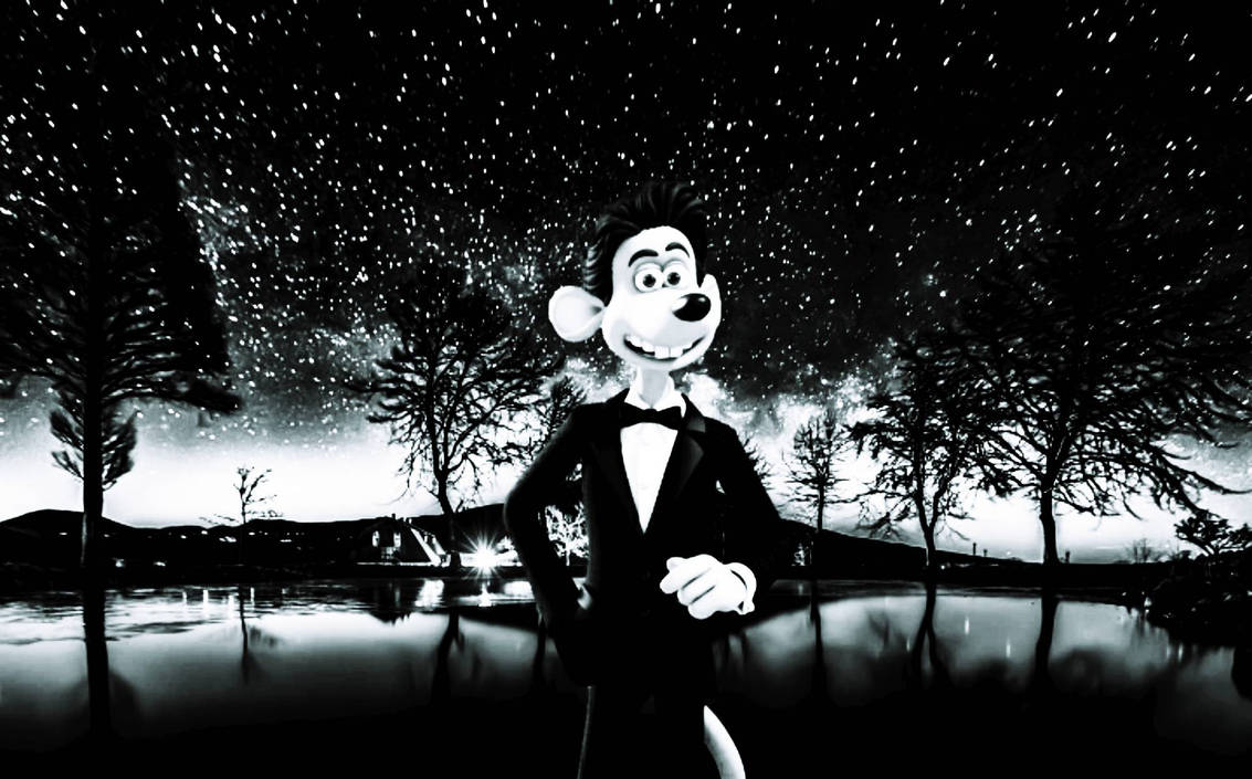 Roddy st james in black and white by brad090904 on DeviantArt