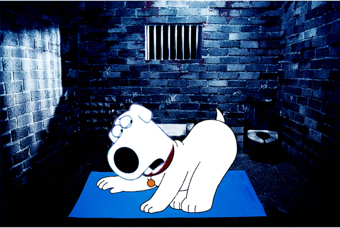 Brian Deviantart Fight Brian griffin does yoga in jail by brad090904 on DeviantArt