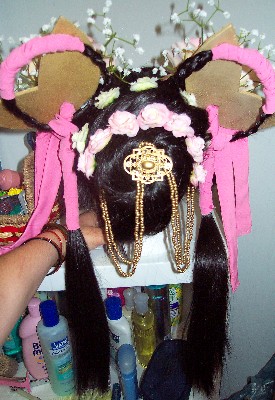 Diao Chan- back of the wig