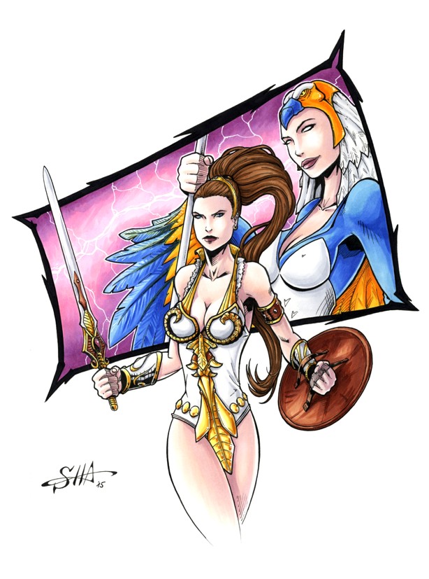 Masters of the Universe - Teela + Sorceress