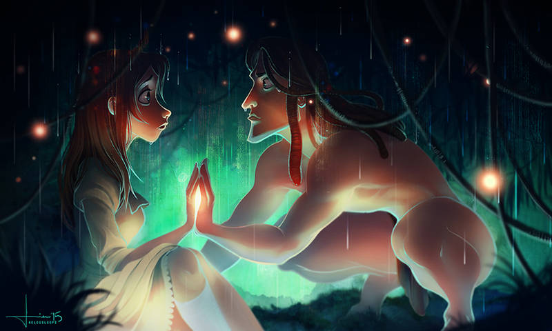 Tarzan: Two Worlds by kelogsloops