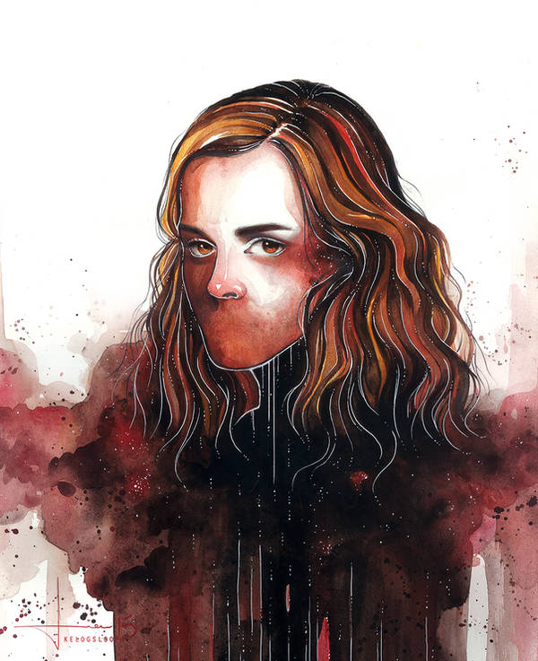 Hermione by kelogsloops