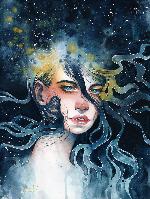 drowned thoughts by kelogsloops