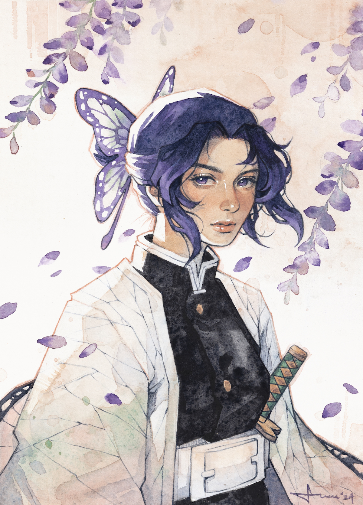 Shinobu Kocho, the Insect Hashira