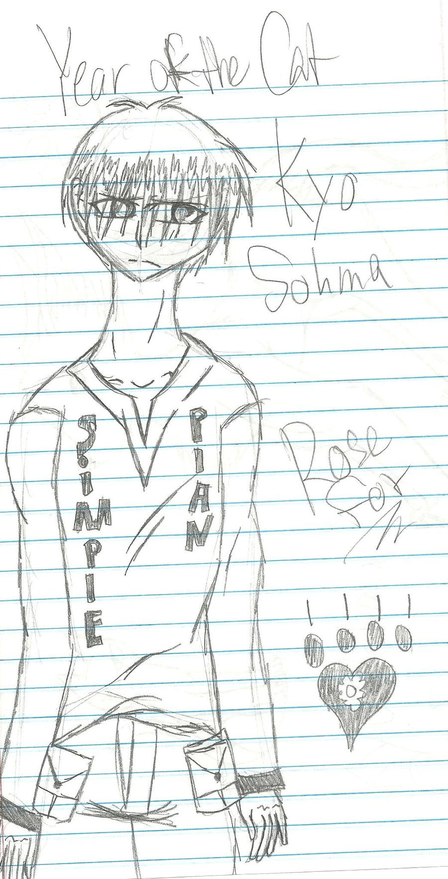 Kyo Sketch by theourannezumi on DeviantArt