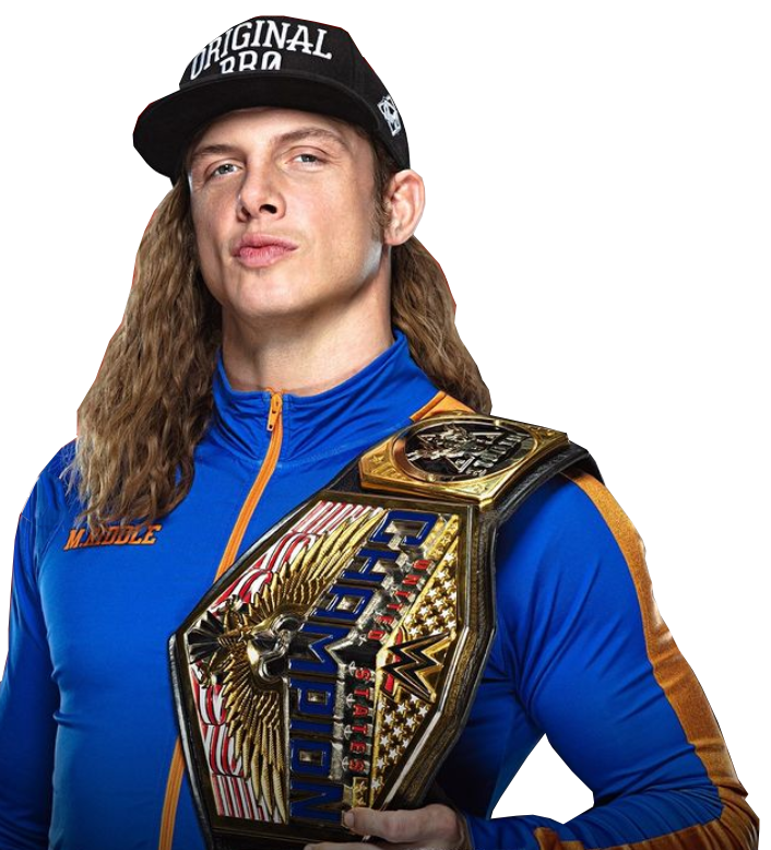 Matt riddle United states champion custom png by Mariowweart on DeviantArt