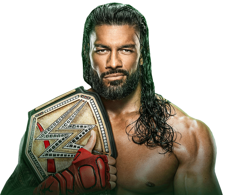 Roman Reigns Undisputed WWE Champion custom png by Mariowweart on ...