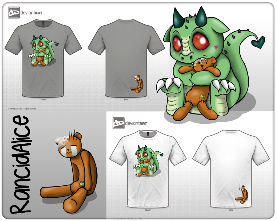 Cute Monsters T-Shirt design