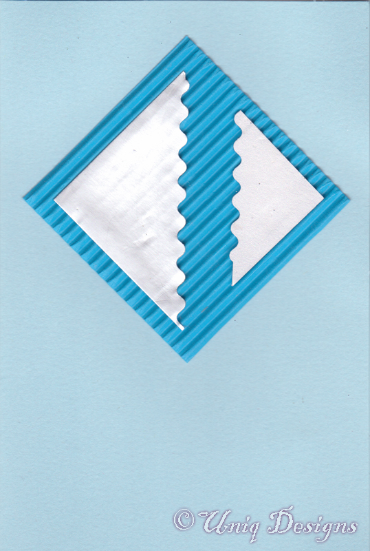 Blue Square card