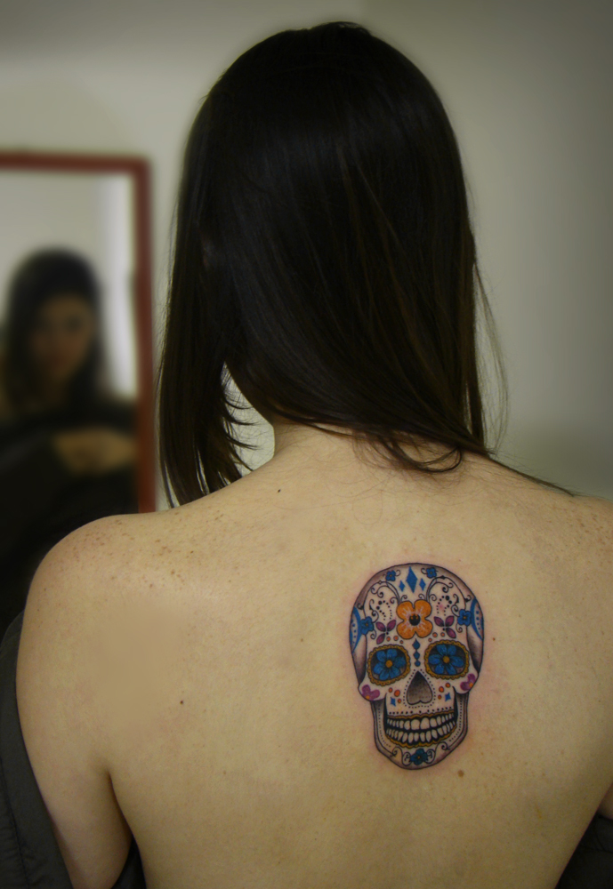 tattoo mexican skull 456