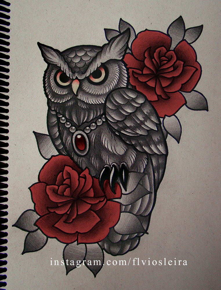 roses owl