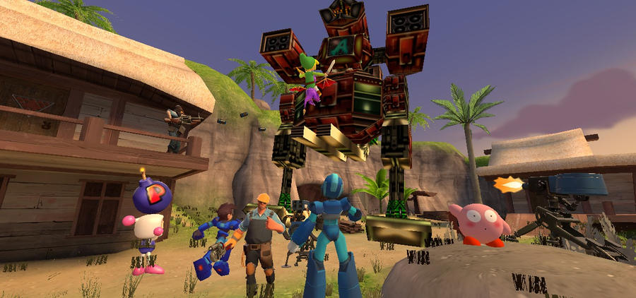 Village under attack by Sondow99 on DeviantArt