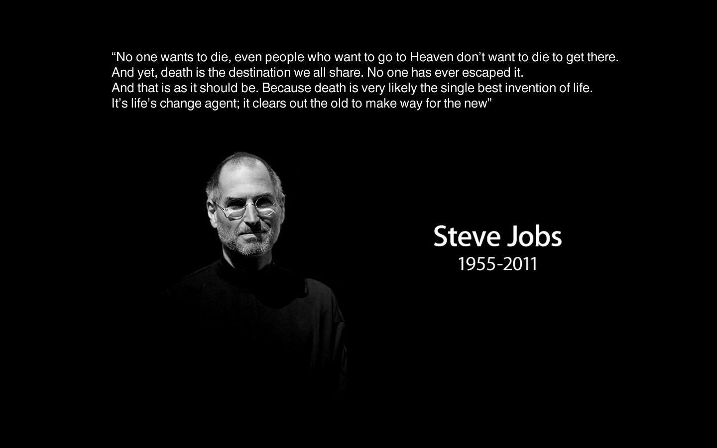 Quoted Steve Jobs Wallpaper by Darianbarr on DeviantArt