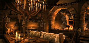 Fantasy Tavern Interior
