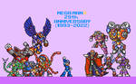 Mega Man X 29th Anniversary by ElecManLover2023