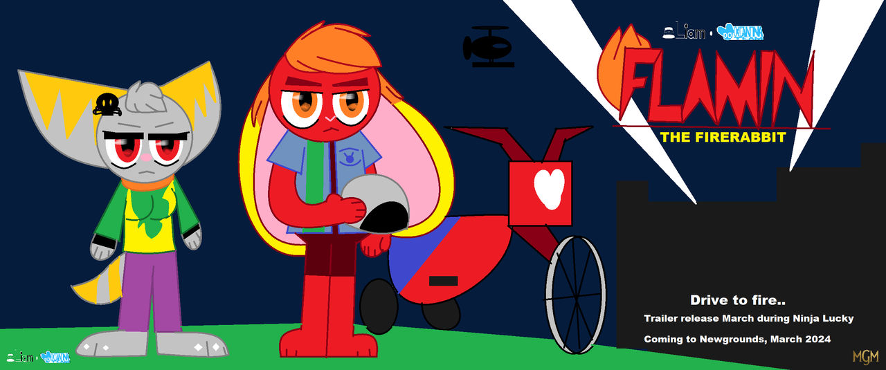 Flamin The Firerabbit (2024) - First Look by Liam1017 on DeviantArt